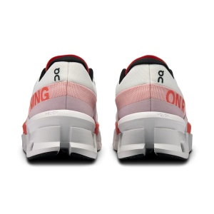 On Cloudmonster 2 - pantofi alergare pentru femei - Alb portocaliu Undyed | Flame - Img 5