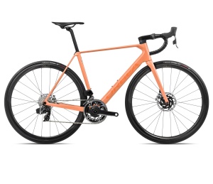 Orbea ORCA M11eLTD PWR Orange Cloud (Matt) - Stone Blue (Matt-Gloss) - bicicletă șosea racing