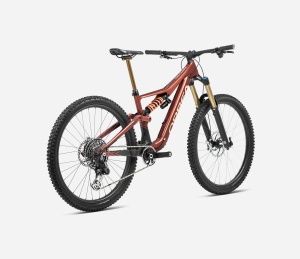 Orbea RALLON M10 Mars Red (Gloss) - Black (Matt) - bicicletă MTB Enduro full suspension - Img 3