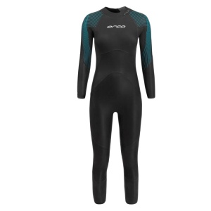 Orca - costum neopren triatlon pentru femei - Athlex Flex wetsuit - negru albastru flex