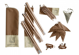 Pachet Accesorii Cort Asgard Mini Colour Pack Chocolate Spirit Nordisk - Img 10