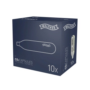 Pachet de 10 capsule CO2 Walther 4.1682-1, 12g