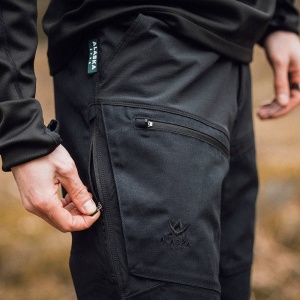 Pantaloni Alaska Trekking Lite Pro Ms, Negri  - Img 4