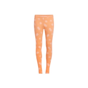 Pantaloni Dama Icebreaker Merino 260 Vertex Thermal Falling Flakes Feldspar/Snow