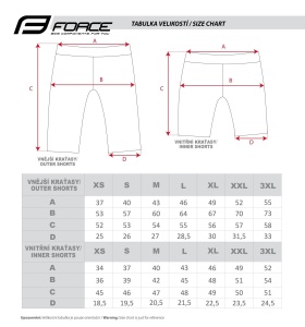 Pantaloni Force Blade MTB cu sub-pantaloni cu bazon Negru - Img 5