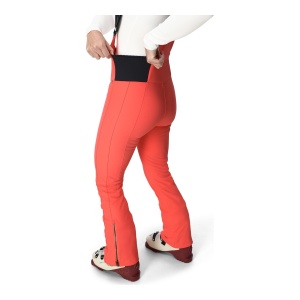 Pantaloni Schi Femei Spyder Strutt Bib Softshell Coral Haze - Img 3