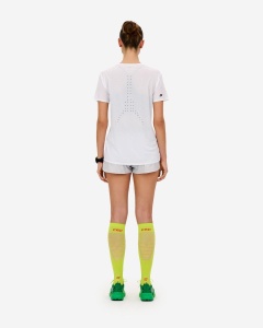 Pantaloni scurți alergare CEP Pro Run Ultralight - gri deschis | ultraușori - Img 6