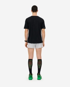Pantaloni scurți alergare CEP Pro Run Ultralight Loose Fit - gri deschis | ultraușori, ventilație laser - Img 6