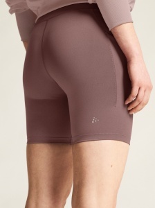 Pantaloni scurți alergare Craft Essence Short Tights 3 damă - mov - Img 6
