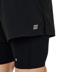 Pantaloni scurți CEP Core Run 2in1 - negru | compresie & stabilitate - Img 10