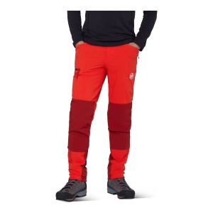 Pantaloni Softshell Barbati Mammut Courmayeur SO Mammut Red-Dark Mammut Red