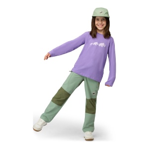 Pantaloni Softshell Copii Mammut Taiss SO Khaki - Img 8