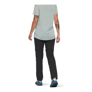Pantaloni Zip-Off Femei Mammut Runbold IV Zip Off Black - Img 3