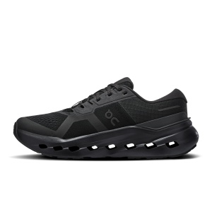Pantofi alergare On Cloudrunner 3 Wide - cushioning stabil pe șosea - Black | Black - Img 4