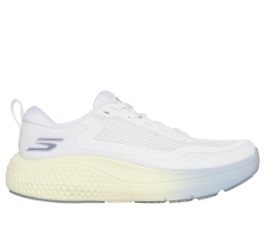 Pantofi alergare Skechers GO RUN Supersonic Max damă - alb lavandă albastru galben