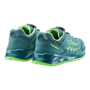 Pantofi Drumetie Baieti Lowa Ferrox GTX Lo Jr Blue - Img 3