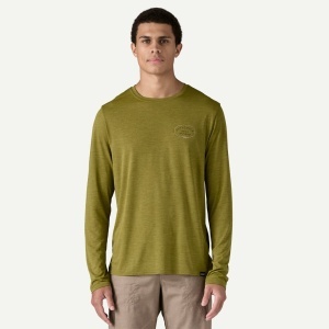Patagonia - bluza - M Capilene Cool Daily Graphic Lands - Verde - Img 2