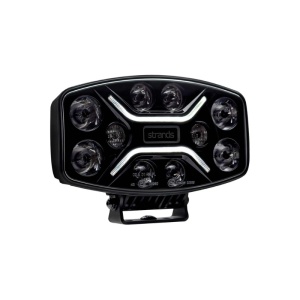 Proiector LED Dark Knight Insane Combo 160W, rază 450m, 6000K, 10500 lm, lumină de poziție și avertizare, rezistent la apă și praf (IP68/IP69K), carcasă aluminiu, lentilă clară, Strands - Img 2