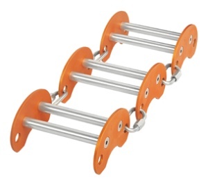 Protecție metalică pentru coardă Singing Rock Edge Roller