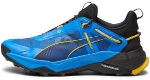 Puma - pantofi alergare pentru barbati - Explore Nitro - Albastru - Galben - Img 4