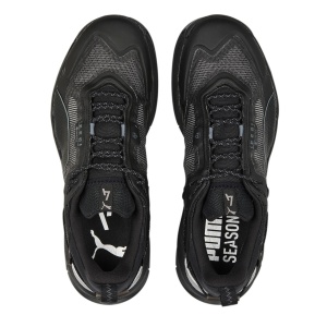 Puma - pantofi alergare trail pentru barbati Explore NITRO GTX - negri gri argintiu - Img 2