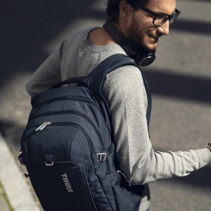 Rucsac urban cu compartiment laptop, Thule, Construct, 24L, Carbon Blue - Img 7