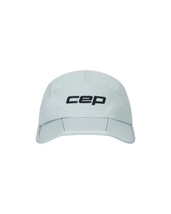 Șapcă pliabilă alergare CEP Run | protecție UV și ventilație - light grey - Img 3