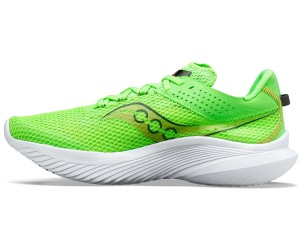 Saucony - pantofi alergare pentru barbati - Kinvara 14 - slime I gold - Img 2