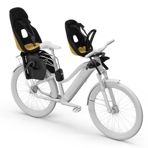 Scaun pentru copii, cu montare pe bicicleta in fata - Thule Yepp Nexxt 2 Mini Front mounted, Burnished Yellow - Img 4