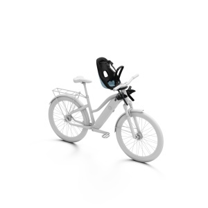 Scaun pentru copii, cu montare pe bicicleta in fata - Thule Yepp Nexxt 2 Mini Front mounted, Aquamarine - Img 6