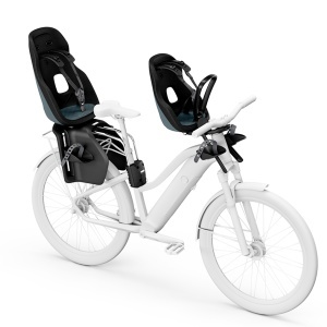 Scaun pentru copii, cu montare pe bicicleta in spate - Thule Yepp Nexxt 2 Maxi Frame mounted, Dark Slate - Img 4