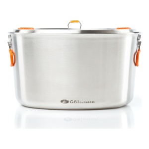 Set De Gatit GSI Glacier 3L Cookset Grey - Img 2