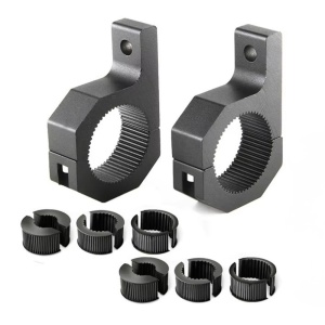 Set suporți de montare Bare LED / Proiectoare, 25-50 mm, EMD4x4 - Img 2