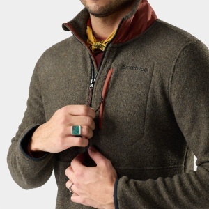 Smartwool - bluza - Second Cut Fleece 1/2 Zip - Burnt Sienna - L - Img 3