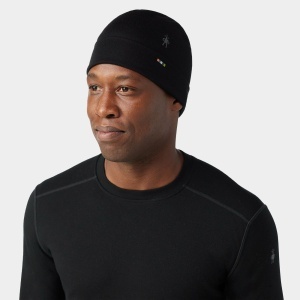 Smartwool - caciula - Thermal Merino Reversible Cuffed Beanie - Black - OS