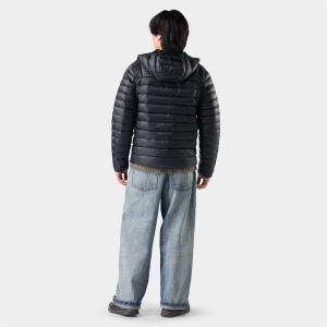 Smartwool - geaca - Winterloft Hooded Jacket - Black - L - Img 3