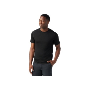 Smartwool - tricou merino - Merino Short Sleeve Tee Boxed - Negru - Img 3