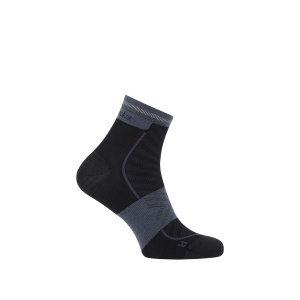 Sosete Alergare Barbati Icebreaker Merino Blend Run+ Ultralight Mini Negru