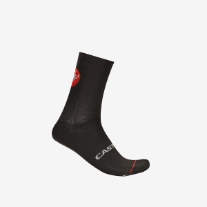 Șosete ciclism Castelli Entrata 12 - negru