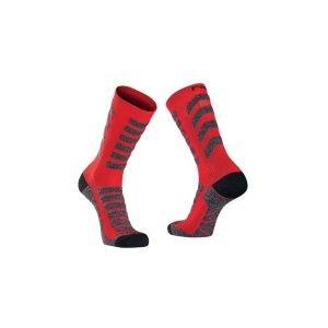 Șosete ciclism iarnă Northwave Husky Ceramic - roșu Cabernet | izolație ceramică