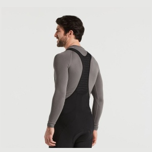 Specialized - bluza de corp ciclism cu maneca lunga pentru barbati Seamless Base Layer LS - gri inchis - Img 5