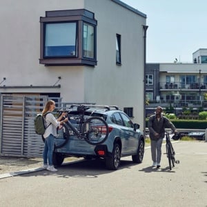 Suport 2 biciclete cu prindere pe haion Thule OutWay Hanging 994001 pentru MAZDA 6 4 usi Sedan model 2013 - - Img 6
