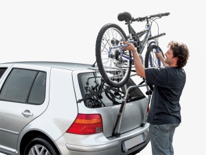 Suport biciclete Menabo Main pentru 3 biciclete cu prindere pe haion/portbagaj - Img 2