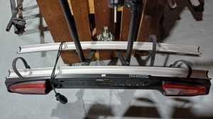 Suport biciclete Menabo Merak Tilting pentru 2 biciclete cu prindere pe carligul de remorcare - Img 2
