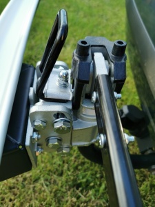 Suport biciclete Menabo Merak Tilting pentru 2 biciclete cu prindere pe carligul de remorcare - Img 23