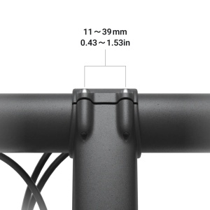 Suport ghidon Insta360 Bike Computer Mount | aluminiu - pentru ghidon clasic - Img 5
