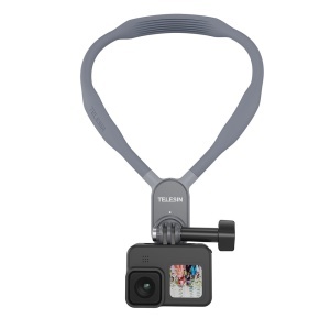 Suport magnetic de gât Telesin pentru camere de acțiune - Img 3