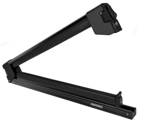Suport schi snowboard Menabo Yelo 6 Black glisabil, pe bare transversale, 6 perechi ski / 4 snowboard - Img 2