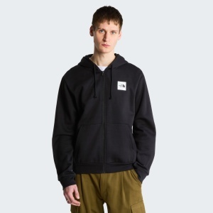 The North Face - hanorac - Box Half Dome Regular Full Zip Hoodie - Black - L - Img 2