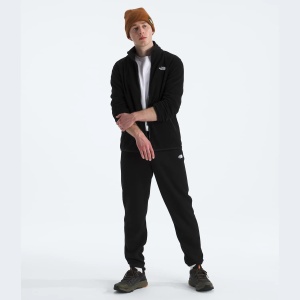 The North Face - polar barbati - Glacier Fleece Jacket - Black - S - Img 4